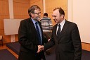 Prof. dr. Ivan Rozman, rektor Univerze v Mariboru in dr. Franci Demšar, direktor Javne agencije za raziskovalno dejavnost Republike Slovenije (ARSS)