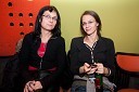 Nataša Zavolovšek, direktorica Exodos-a in Katarina Stegnar, igralka