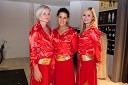 Ines Humar, Tamara Djukovič in Miriam Jaklič, hostese Pernod Ricard Slovenija d.o.o.