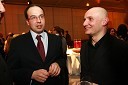 Leo Oblak, predsednik uprave Infonet media, d.d. in Branko Čakarmiš, programski direktor Pro Plus