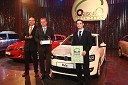 Heinz Slesak, generalni direktor Porsche Slovenija, Marko Škriba, vodja znamke Volkswagen v Sloveniji in Danilo Ferjančič, generalni direktor Porsche Slovenija