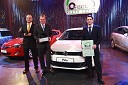 Heinz Slesak, generalni direktor Porsche Slovenija, Marko Škriba, vodja znamke Volkswagen v Sloveniji in Danilo Ferjančič, generalni direktor Porsche Slovenija