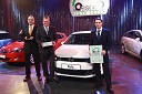 Heinz Slesak, generalni direktor Porsche Slovenija, Marko Škriba, vodja znamke Volkswagen v Sloveniji in Danilo Ferjančič, generalni direktor Porsche Slovenija