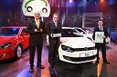 Heinz Slesak, generalni direktor Porsche Slovenija, Marko Škriba, vodja znamke Volkswagen v Sloveniji in Danilo Ferjančič, generalni direktor Porsche Slovenija