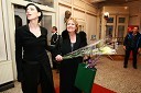 Melita Berzelak, glavna urednica revije Jana ter Elda Viler, pevka in kandidatka za naziv Slovenka leta 2009