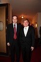 Leo Oblak, predsednik uprave Infonet media, d.d. in Franci Matoz, odvetnik