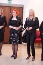 Veronika Juvan in Marta Gorjup Brejc, predsednica uprave družbe Peko