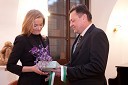 Katarina Kresal, ministrica za notranje zadeve in Zoran Jankovič, župan Ljubljane