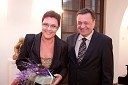 	Iris Selan, direktorica Tristokosmatih in Zoran Jankovič, župan Ljubljane