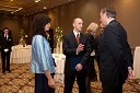 Helena Burger, predstojnica URI Soča, mag. Robert Cugelj, direktor Inštituta RS za rehabilitacijo in dr. Danilo Türk, predsednik Republike Slovenije