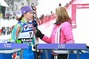 Tina Maze, smučarka in ..., novinarka RTV Slovenija