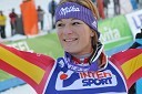 Maria Riesch, smučarka (Nemčija), drugouvrščena na veleslalomu za 46. Zlato lisico