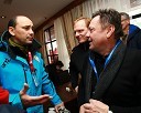 Matjaž Kovačič, predsednik uprave Nove KBM, mag. Blaž Kavčič, predsednik Državnega sveta RS in Zoran Janković, župan Ljubljane