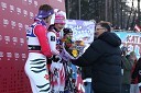 Maria Riesch, smučarka (Nemčija), drugouvrščena na veleslalomu za 46. Zlato lisico, Kathrin Zettel, smučarka (Avstrija) in zmagovalka veleslaloma za 46. Zlato lisico, Anja Paerson, smučarka (Švedska), tretjeuvrščena na veleslalomu za 46. Zlato lisico ter Igor Lukšič, minister za šolstvo in šport