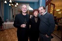 Dragan Mijovič, Irena Ognjenovič, lastnica butika Chic in soprog Boris Čamernik, nekdanji maneken