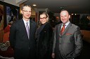 Igor Lukšič, minister za šolstvo in šport, Tina Petelin, Miss Slovenije 2009 in Dejan Štancer, član Rotary Cluba Maribor Lent