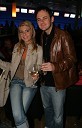 Vesna Vitrih, Miss Interneta 2003 in Andrej Bauman, športni novinar televizije RTS