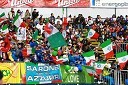 Tribuna, italijanski navijači