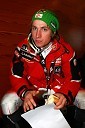 Marcel Hirscher, smučar (Avstrija) in zmagovalec veleslaloma za 49. Pokal Vitranc