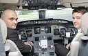 Pilot Borut Dolenc in kopilot Marco Mallaun