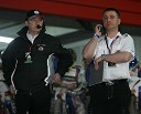 Ole Olsen, direktor serije Speedway Grand Prix in Gregor Arnšek, direktor dirke