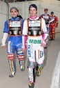 Izak Šantej in Jernej Kolenko (oba Slovenija) stezni rezervi na dirki za VN Slovenije 2006 v speedwayu