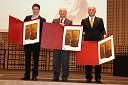Peter Kauzer, kajakaš, Evgen Titan in Brane Oblak, nekdanji nogometaš in prejemniki Bloudkovih nagrad