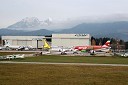 Letališče Jožeta Pučnika, hangar Adria Airways