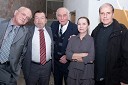 Bine Matoh, igralec, Sergej Ferrari, igralec, Tone Šolar, igralec, Mira Lampe Vujičić, igralka in Milan Vodopivec, igralec