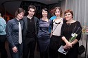 Eva Jagodic, pomočnica Dramaturginje, Ivor Martinić, avtor drame, Petra Pogorevc, dramaturginja, Eva Mahkovic, dramaturginja in Mari, mama avtorja drame