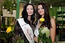 Janja Gašljevič, 2. spremljevalka Miss Slovenije 2009 in Aida Muratovič, 1. spremljevalka Miss Universe 2009
