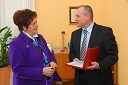 Dubravka Tomšič Srebotnjak, pianistka in Franc Kangler, župan Mestne občine Maribor  	 
	