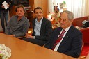 Vladimir Rukavina - Gogo, direktor Narodnega doma Maribor, Danilo Rošker, direktor SNG Maribor ter Rudi Moge, nekdanji poslanec DZ in predsednik sveta SNG Maribor