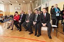 Vida Marolt, ravnateljica OŠ Dragotin Kette NM, Tomaž Kastelic, predsednik Lions Klub Bled Golf, Rafko Križman, podžupan občine Novo mesto, Smpad Vladikovič, Lions Klub Bled Golf in Primož Kapu