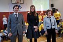 ..., Petra Majdič, tekačica na smučeh in Ljubica Kosmač, ravnateljica Osnovne šole Ledina