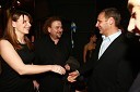 Darko Brlek, direktor Festivala Ljubljana, spremljevalka Janja Lamberger in Danilo Rošker, direktor SNG Maribor