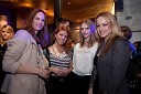 Maja Bulc Raspopović, lastnice modne agencije Model Group, Manja Plešnar, novinarka, pevka, Danaja Vegelj in Tina Vrhovnik Cavazza, vizažistka