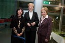 	Alenka Podbevšek, Cvetka Selšek, predsednica uprave SKB in mag. Vojka Ravbar, generalna sekretarka SKB