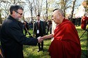 Prof. dr. Ivan Rozman, rektor Univerze v Mariboru in Njegova svetost, XIV. Dalajlama