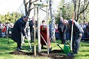 Prof. dr. Ivan Rozman, rektor Univerze v Mariboru, Njegova svetost, XIV. Dalajlama in Franc Kangler, župan Mestne občine Maribor