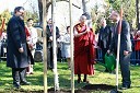 Prof. dr. Ivan Rozman, rektor Univerze v Mariboru, Njegova svetost, XIV. Dalajlama in Franc Kangler, župan Mestne občine Maribor