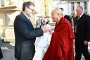 Prof. dr. Ivan Rozman, rektor Univerze v Mariboru in Njegova svetost, XIV. Dalajlama