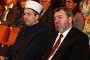 Mag. Nedžad Grabus, mufti in Ibrahim Malanović, mariborski imam