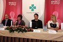 Doc. dr. Aleš Mlinarič, vodja Službe za raziskave in razvoj Mariborske lekarne Maribor, Anita Vrabič, direktorica podjetja Mariborske lekarne Maribor in Andreja Breznik, vodja Službe za trženje Mariborske lekarne Maribor