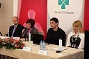 Doc. dr. Aleš Mlinarič, vodja Službe za raziskave in razvoj Mariborske lekarne Maribor, Anita Vrabič, direktorica podjetja Mariborske lekarne Maribor in Andreja Breznik, vodja Službe za trženje Mariborske lekarne Maribor