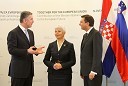 Milo Đukanović, predsednik vlade Republike Črna gora, Jadranka Kosor, predsednica vlade Republike Hrvaške in Borut Pahor, predsednik vlade Republike Slovenije