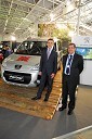 Alberic Chopelin, generalni direktor Peugeot Slovenija d.o.o. in Jožko Tomšič, direktor prodaje Peugeot Slovenija d.o.o.