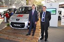 Alberic Chopelin, generalni direktor Peugeot Slovenija d.o.o. in Jožko Tomšič, direktor prodaje Peugeot Slovenija d.o.o.