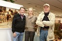 Stane Jerko, fotograd, Barbara Čeferin, fotografinja in Joco Žnidaršič, fotograf