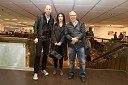 Igor Španjol, Zdenka Badovinac, direktorica Moderne galerije in Charles Esche